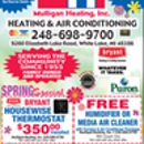 Mulligan Heating - Air Conditioning Service & Repair