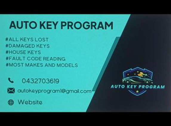 Auto Key Program - Orange, NSW