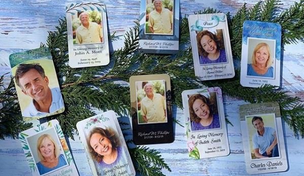 Kopy King - Simi Valley, CA. Memorial Cards