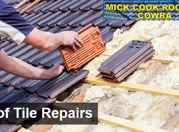 Mick Cook Roofing - Cowra, NSW. Roof Tile Repairs