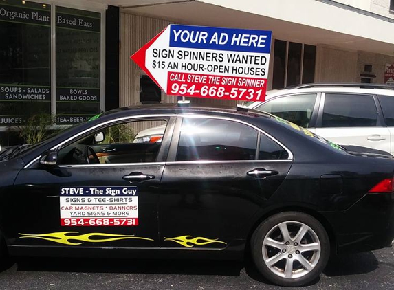 Steve The Sign Spinner - Pompano Beach, FL