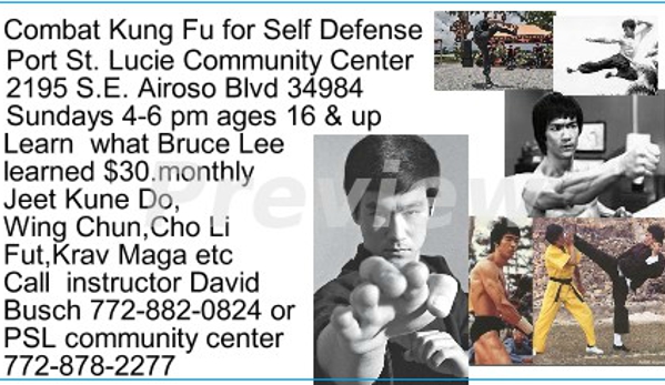 combat kung fu for self defense - Port St. Lucie, FL