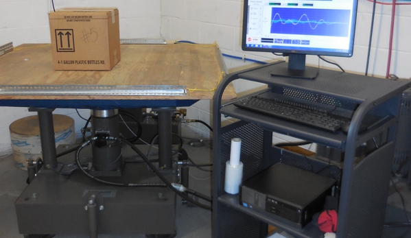 ANAMA Package and Container Testing Services, Inc. - Stamford, CT. Random Vibration Tester