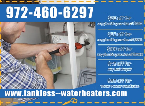 Tankless Water Heaters - Dallas, TX