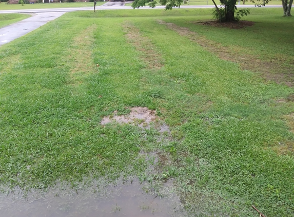 Vaughan Well & Septic Tank Service - Washington, NC. We paid for landscaping, and we had to do it ourselves.