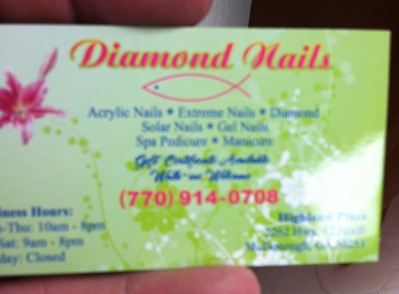 Diamond Nails - Mcdonough, GA