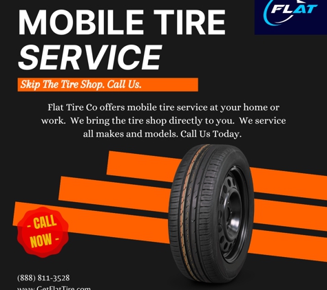 Flat Tire Co. Mobile Tire Service in San Antonio Texas