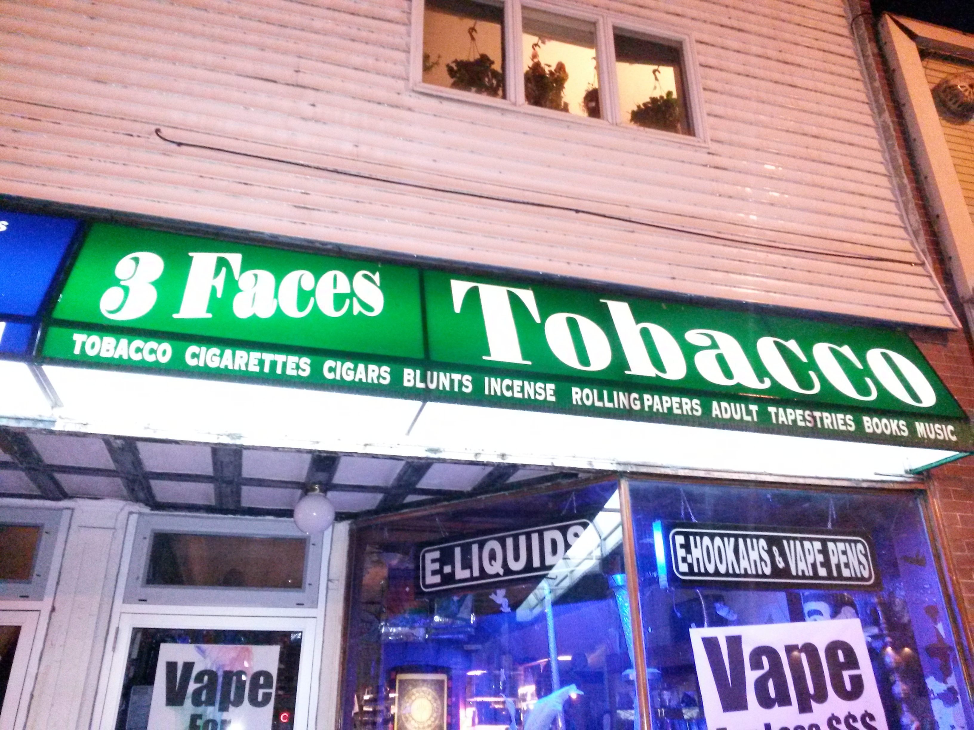 3 Faces Tobacco Olean NY 14760