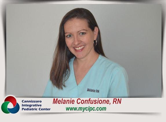 Cannizzaro Integrative Pediatric Center - Longwood, FL. An accomplished child whisperer, Melanie always knew she would work with kids.  Melanie completed her nursing degree at Florida Hospital College of Health Sciences and has worked as a registered nurse in the pediatric community for almost 20 years.