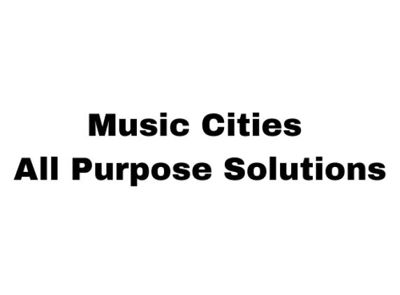 Music Cities All Purpose Solutions - Columbia, TN