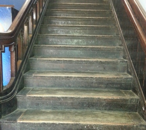 Hudson Lofts - Detroit, MI. Main lobby stairs