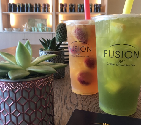 Fusion 36 - Houston, TX. Honeydew Green Tea