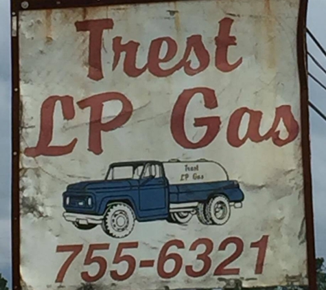 Trest L.P. Gas Co. - Lumberton, TX. Original Sign