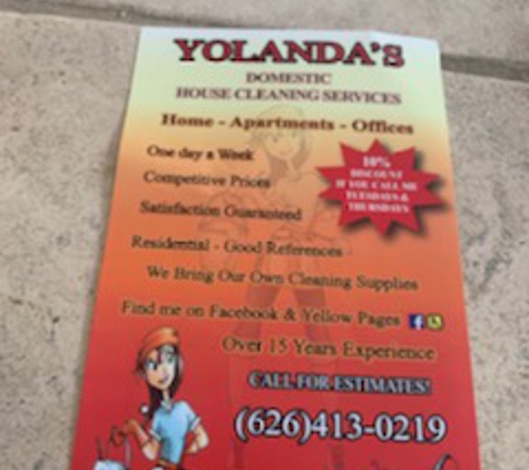 Yolanda's House Cleaning Services - West Covina, CA