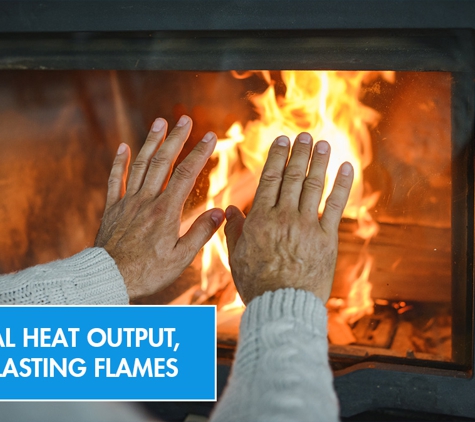 True Blue Firewood. Optimal Heat Output, Long-Lasting Flames