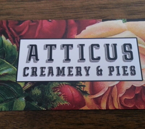 Atticus Creamery & Pies - Los Angeles, CA. 3rd and hauser (ish)