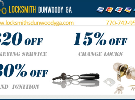 Locksmiths Dunwoody - Dunwoody, GA