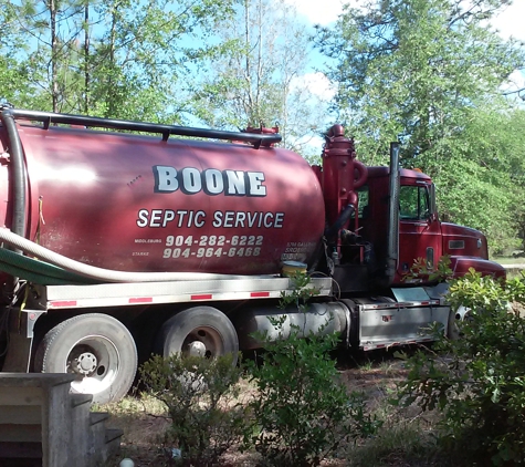 Boone Septic Tank Service. Middleburg FL 2017