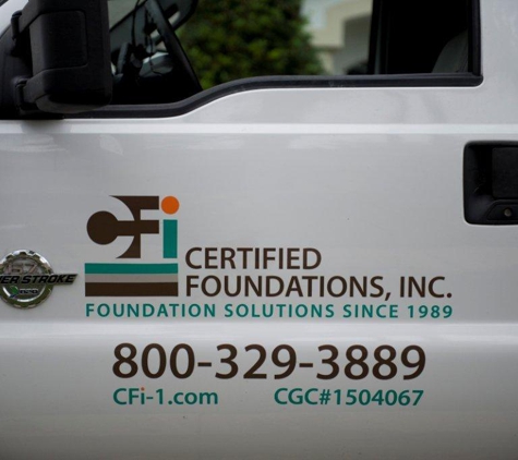 Certified Foundations Inc. - Dunnellon, FL