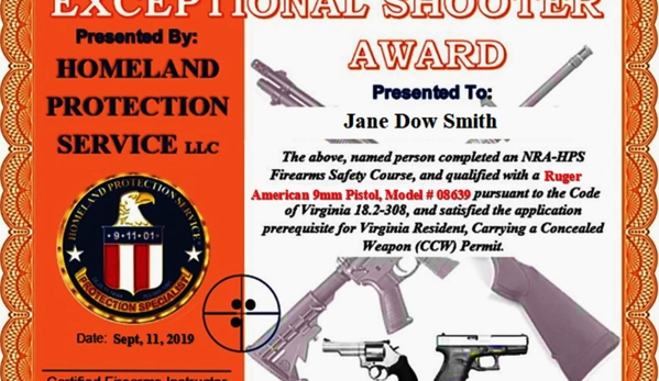 Homeland Protection Service LLC - Centreville, VA