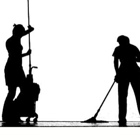 Two Women Clean Team