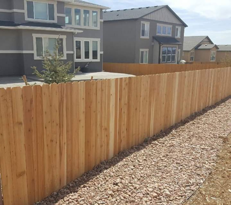 Fence Masters - Oklahoma City, OK. Stander 6ft cedar 5/8 thick 2/4 backing