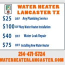 Water Heater Lancaster TX - Plumbers
