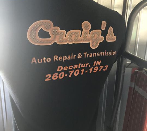 Craig’s Auto Repair - Decatur, IN