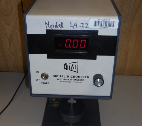 ANAMA Package and Container Testing Services, Inc. - Stamford, CT. TMI Digital Thickness Tester