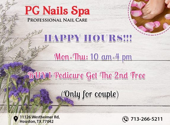 Pg Nail Spa - Houston, TX