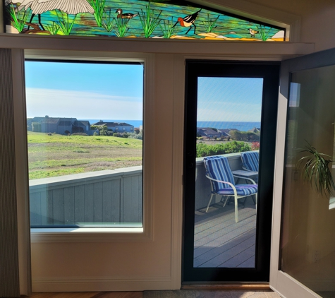 All Screens - Santa Rosa, CA. Window vs. Security Door ViewGuard screen clarity