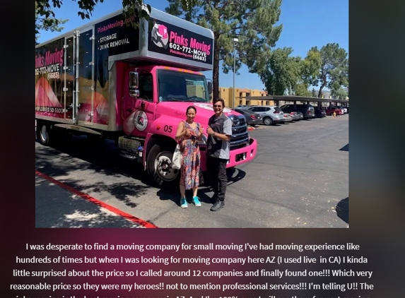 Pink's Moving & Storage - Scottsdale, AZ