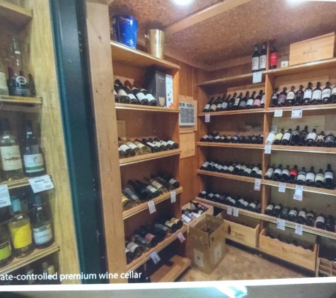 Pinebrook Package Store - Macon, GA. Climate controlled premium wine cellar.