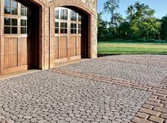 Permeable Pavers - Nashville, TN. Brand new driveway/parking area from Permeable Pavers Inc!