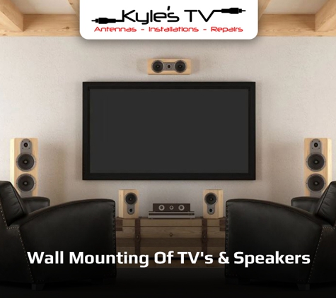 Kyle's TV - Installations and Repairs - Shepparton East, VIC. Wall Mounting Of TV's & Speakers