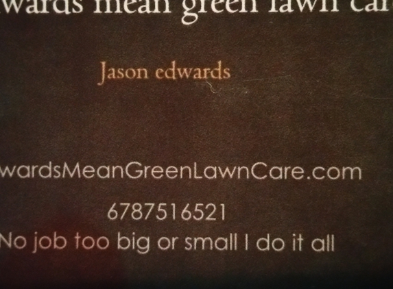 Edwards lawn care - Rockmart, GA