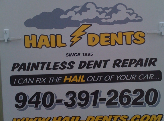 Hail Dents - Denton, TX