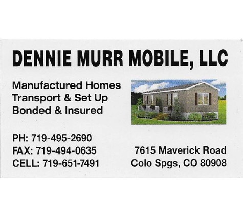 Dennie Murr Mobile LLC - Colorado Springs, CO