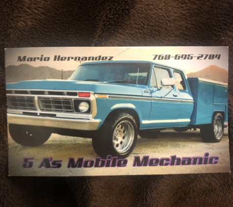 5 A's Mobile Mechanic Service - Apple Valley, CA