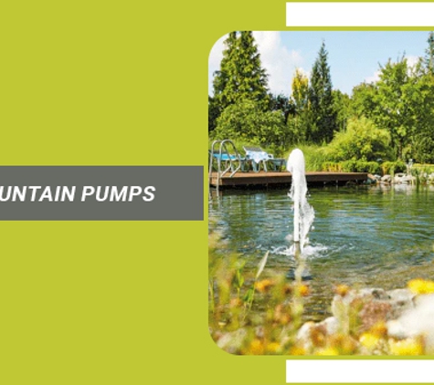 Nuleaf - Bungalow, QLD. Pond & Fountain Pumps