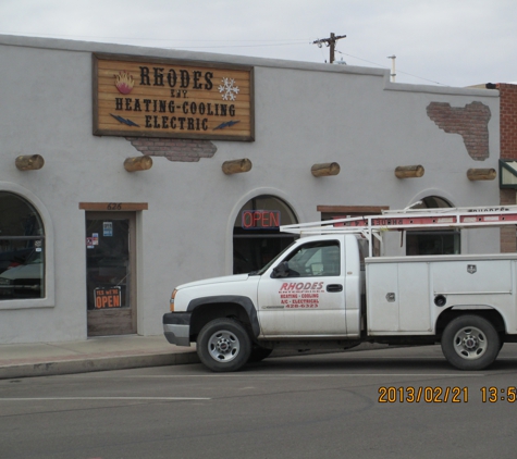 Rhodes Enterprises Heating & Cooling - Safford, AZ. We don't want to be the biggest, just the best.