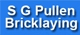 SG Pullen Bricklaying Logo