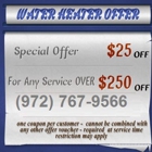 Water Heater Services TX