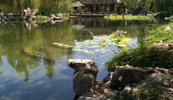 Huntington Library Art Collections and Botanical Gardens - San Marino, CA. Newer part of the Japanese gardens.