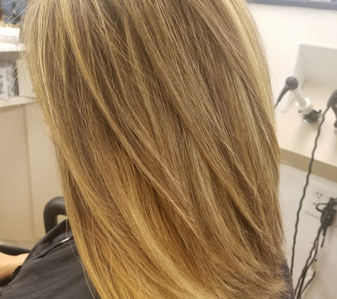 LV Hair Salon - El Paso, TX. Warm pumpkin color