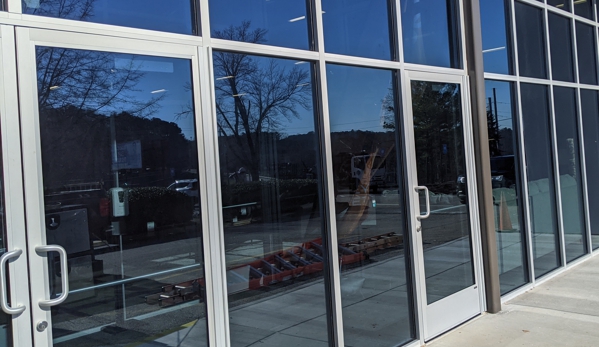 Aluminum Doors & Store Fronts - Tyrone, GA. Solar blue glass front
