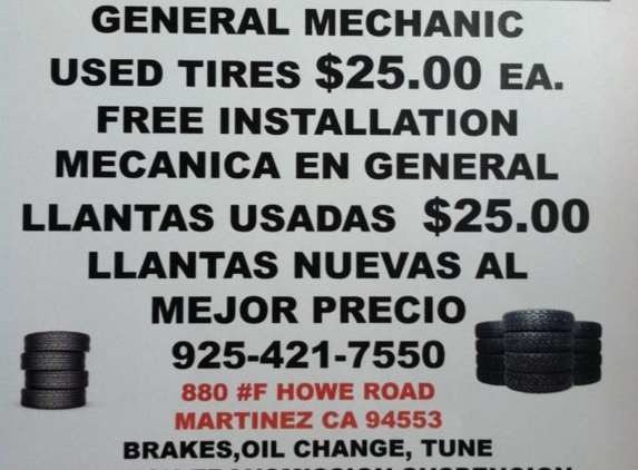 E & B Automotive & Tire Service - Martinez, CA