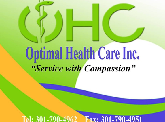 Optimal Health Care Inc - Elkridge, MD