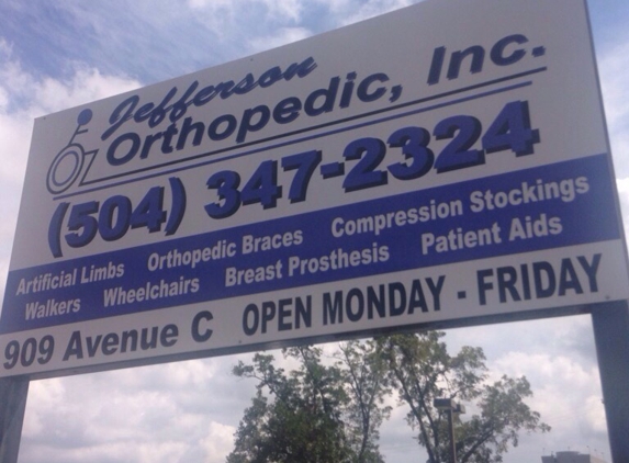 Jefferson Orthodics And Prosthetics Llc - Marrero, LA