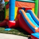 bounce houses